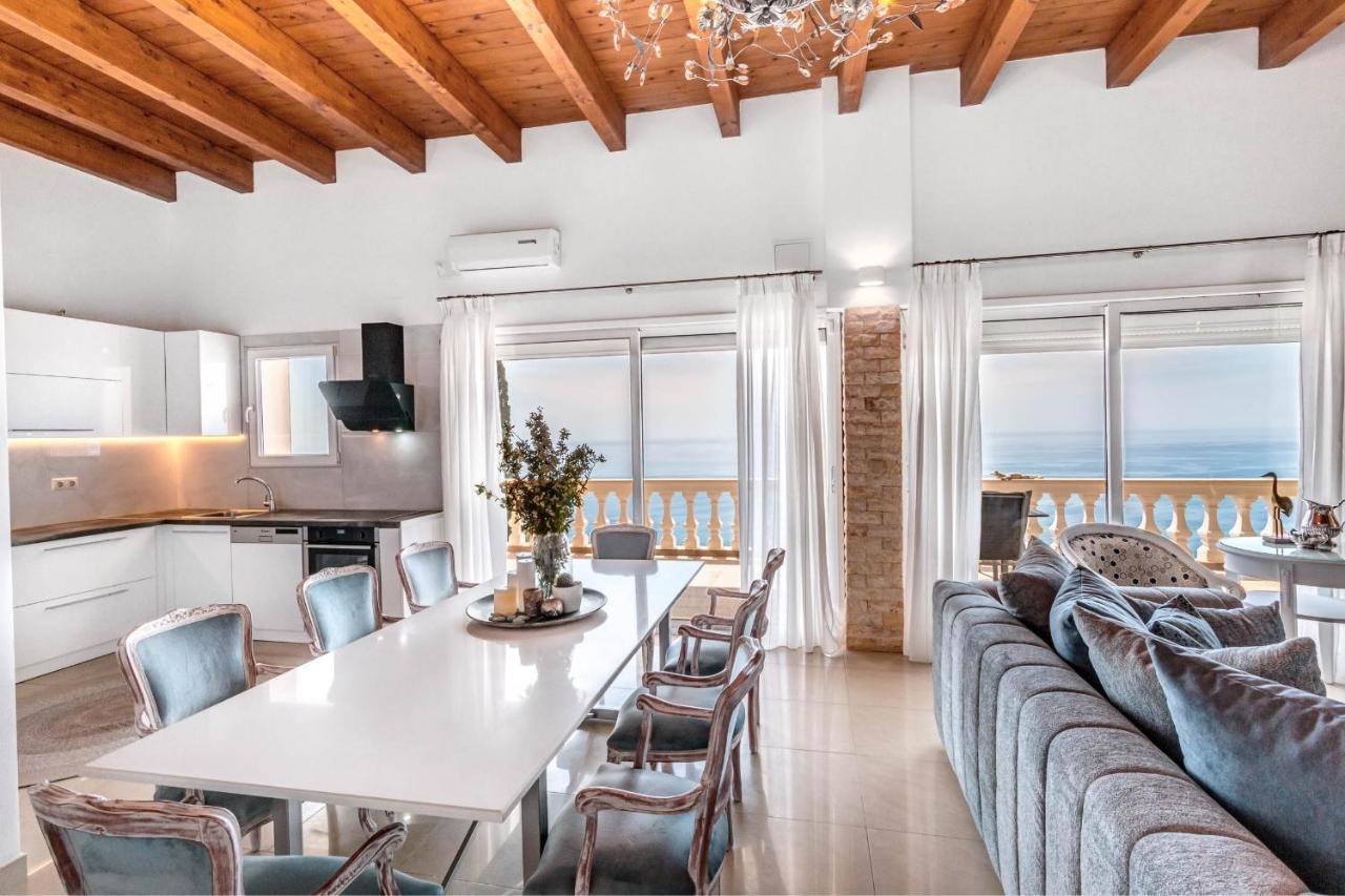 Ocean View - Luxury Villa Nefeli Kontogialos Exteriör bild
