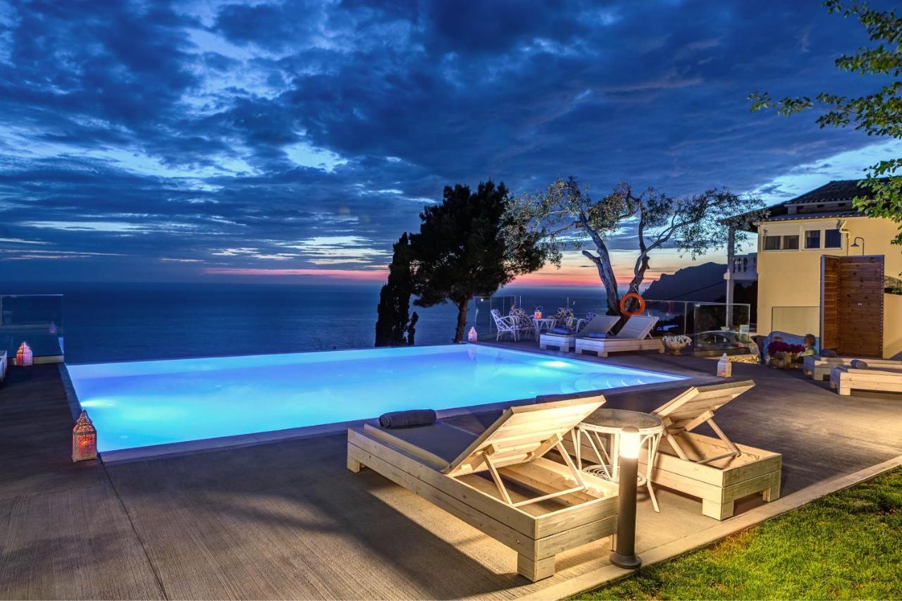 Ocean View - Luxury Villa Nefeli Kontogialos Exteriör bild